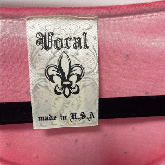 Pink Fringe Women's Top - Picture 3 of 6